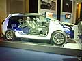 Struttura auto idrida Peugeot 3008 hybrid4 allevento H2Roma