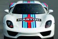 La livrea Martini Racing, abito con cui  apparsa laffascinante vettura del marchio, sar disponibile in catalogo grazie ad un accordo siglato tra la Porsche e la Bacardi & Company Limited.