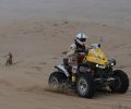 Dakar 2011 quadriciclo e moto nella sabbia