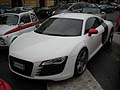 Raduno a Roma con la supercar Audi R8 oraganizzato dal Club Scuderia Quirinale per Telethon