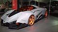 Supercar Lamborghini Egoista auto storica esposta al Museo dellautomobile di Torino