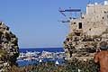 Tuffo trampolino femminile a Polignano a Mare per il Red Bull Cliff Diving World Series 2015