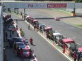 Competizione Ferrari Challenge sul circuito di Vallelunga