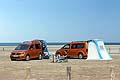 Volkswagen California  disponibile in due allestimenti, entry level Beach e top di gamma Ocean.