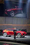 World Premiere Lamborghini Urus con Stephan Winkelmann