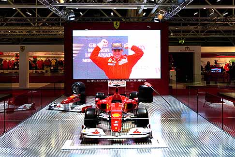 Ferrari - XXXV edizione del Salone Internazionale dellAutomobile con Ferrari di Formula1