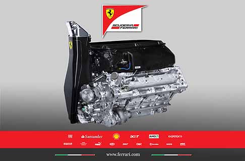 Ferrari - Motore della monoposto F150