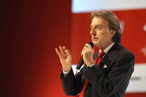 Ferrari - F150 presentation: Luca di Montezemolo