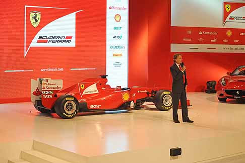 Ferrari - Ferrari F150 presentation: Luca di Montezemolo