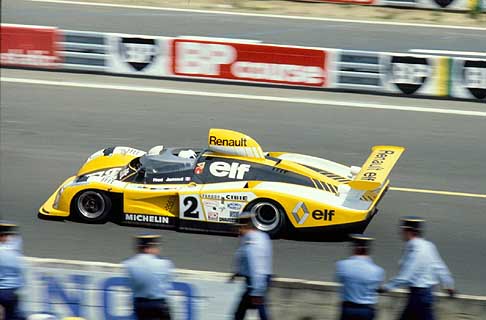 Alpine-Renault - 1978 - 24 heures du Mans Pironi-Jassaud Alpine-Renault A442B