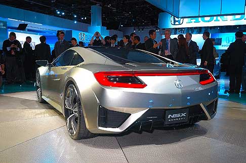Acura - Acura NSX concept car al Detroit Auto Show 2012