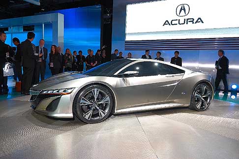 Acura - Prototipo Acura NSX coup al salone di Detroit