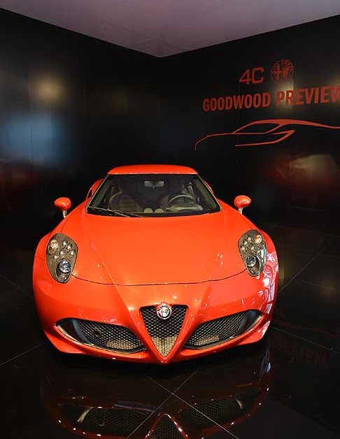 Alfa Romeo - Supercar Alfa Romeo 4C a Goodwood edizione 2013