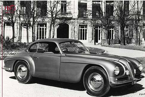 Alfa Romeo - Alfa Romeo 6C Coup Villa dEste macchina storica del 1949 vincitrice del Gran Premio Referendum