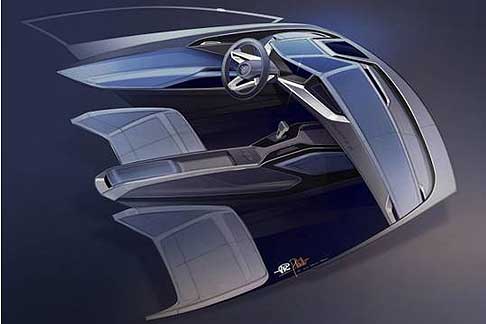 Audi - Audi Quattro Concept interni prime bozze ufficiali