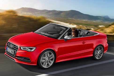 Audi - Audi S3 Cabriolet con motore da 2.0 l con tecnologia TFSI in grado di erogare 300 CV e 380 Nm
