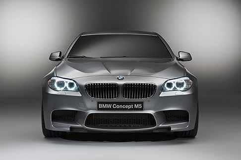 BMW - Prototipo BMW M5 frontale vettura