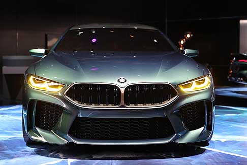 BMW - BMW M8 Gran Coupé Concept Cars calandra la Motor Show di Ginevra 2108