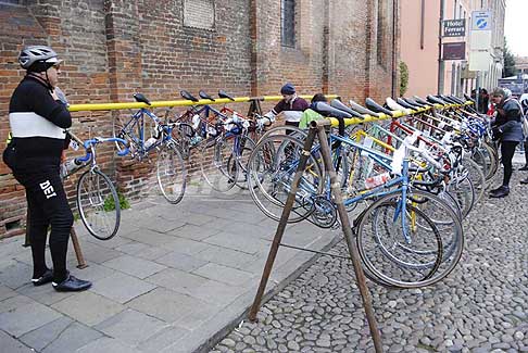 La Furiosa - Biciclette d´epoca fine corsa a Piazza Castello a Ferrara