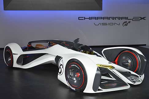 Chevrolet - Chevrolet Chaparral 2X Vision Gran Tursimo concept dotata di sistema di propulsione basato sulla tecnologia laser