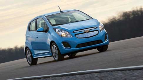 Chevrolet - Chevrolet Spark EV versione elettrica della city car diretta concorrente della Fiat 500 EV