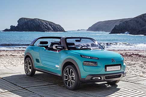 Citroen - Citroen Cactus M prototipo vista anteriore