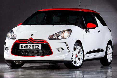 Citroen - Citroen DS3 Red Special Edition in Citroen parlano di Red Touch per indicare i segni distintivi color rosso che caratterizzano queste nuove DS3