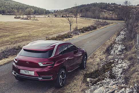 Citroen - Citroen DS Wild Rubis Concept adotta un sistema plug-in Hybrid