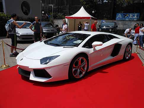 Maserati  - New Lamborghini Aventador al Motor Show di Roma