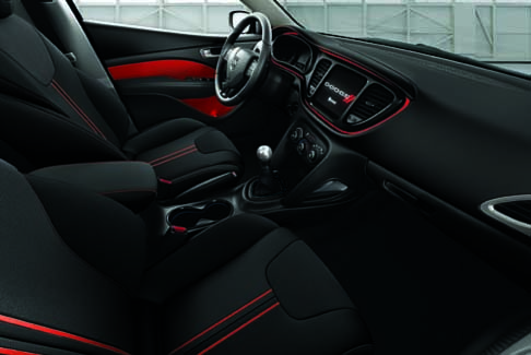 Dodge - Dodge Dart Blacktop pack cruscotto e interni