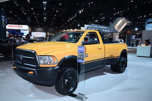 Dodge - Veicolo Dodge Ram 3500 pick-up al Chicago Autoshow 2014