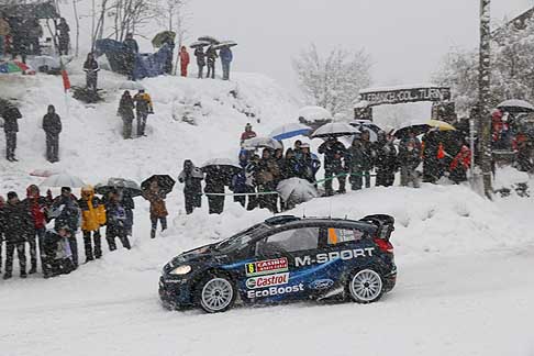 Rally WCR 2014 - Elfyn Evans kept his cool in treacherous conditions, Monte Carlo Rally