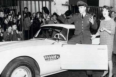 Star cars - Elvis Presley, Ursula Andress e la splendida BMW 507 del 1958 