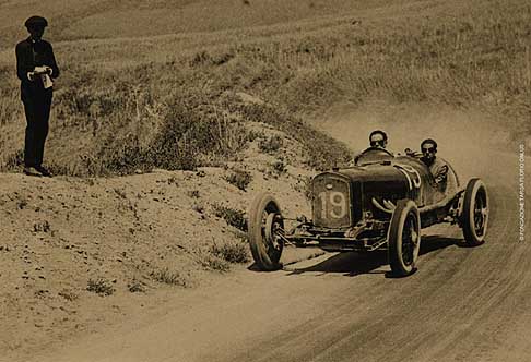 Ferrari - Emilio Materassi Itala 1926 alla Eco Targa Florio