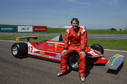 Ferrari - Ferrari 312 T4 con Jacques Villeneuve