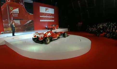 Ferrari - Ferrari F138presentata da Stefano Domenicali