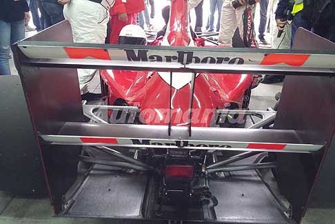 Autodromo di Imola - Ferrari F92a alettone posteriore Malboro al Minardi Historic Day 2017 a Imola