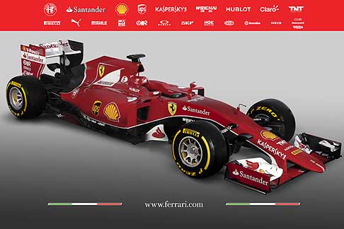F1 Monoposto Ferrari - Ferrari SF15-T mondiale F1 edizione 2015