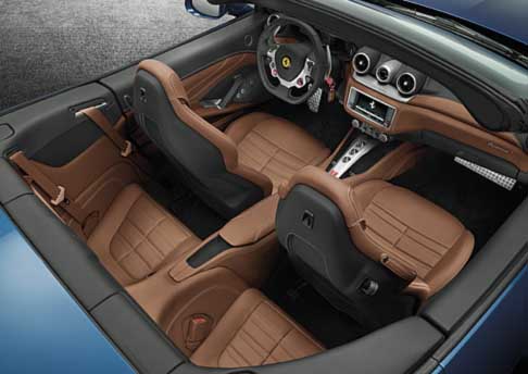 Ferrari - Ferrari California T interni e sedili