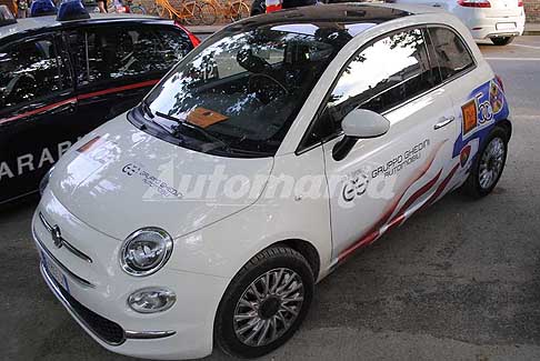 Corsa di Cavalli - Fiat 500 dedicata al Palio di Ferrara della contrada San Giovanni