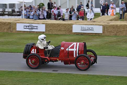 Cronoscalata di auto storiche - Fiat S74 Grand Prix at the Goodwood Festival of Speed 2015