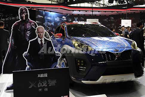 Film Cars X-Man - Kia X-Cars realizzata per il nuovo Film di X-Man Apocalypse