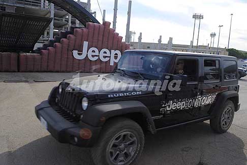 Jeep - Fuoristrada Jeep Wrangler Rubicon 2017 testato da Automania alla Fiera del Levante 2018