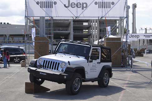 Jeep - Fuoristrafa Jeep wrangler alla 78^ Fiera del Levante