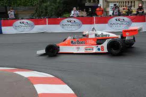 Monaco corse - Monoposto storica in gara al Grand Prix Historique del Principato di Monaco