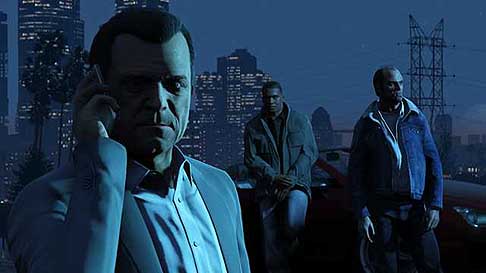 Videogames - Grand Theft Auto V nuove immagini con i tre protagonisti del videogioco