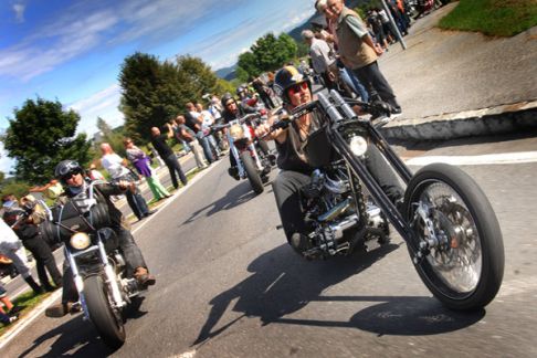 Harley Davidson - Moto Harley Davidson raduno a Roma