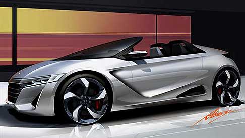 Honda - Honda S660 Concept auto sportiva