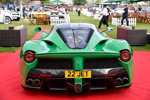 Ferrari - Jay Kay LaFerrari posteriore supercar al London Salon Priv 2014