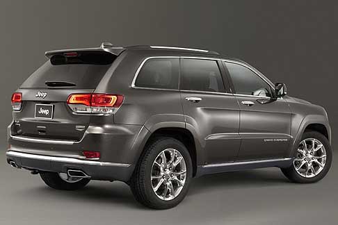 Jeep - Jeep Grand Cherokee 2014 posteriore al Salone di Ginevra 2013